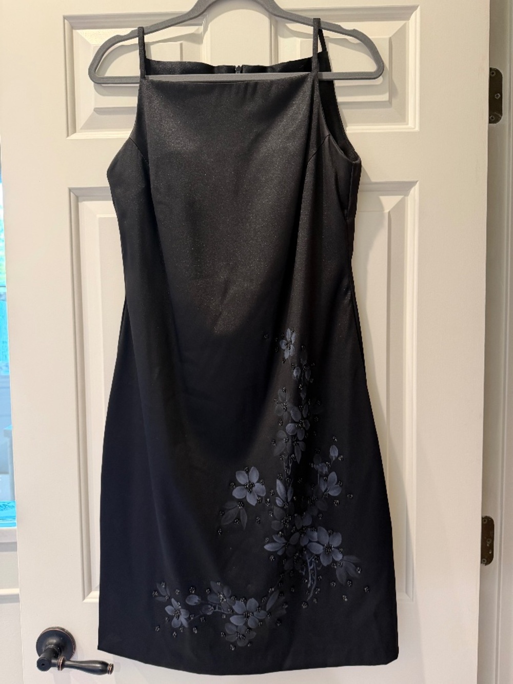 Black cocktail dress
